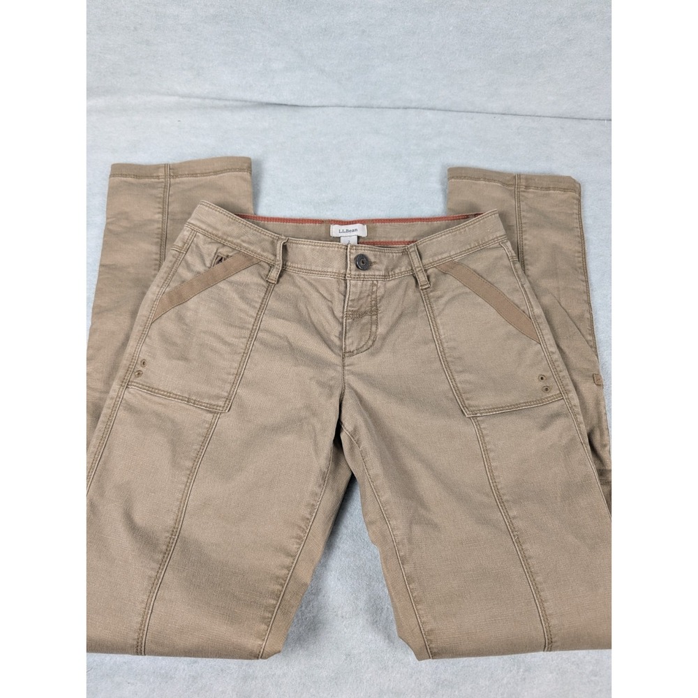 L.L. Bean Women's Size 2 Tan Utility Hiking Pants 500305